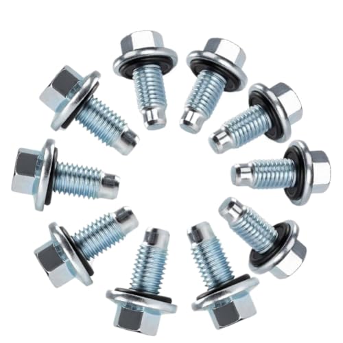 Tapón de drenaje de aceite de 10 piezas para motor 11562588 Carter de coches
