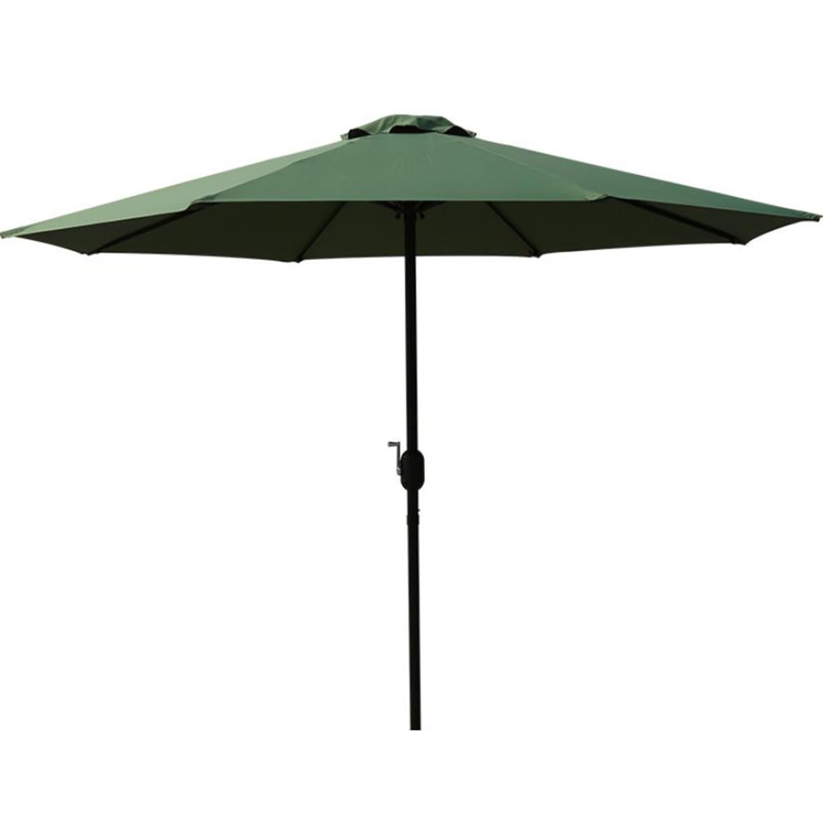 Parasol Tarasowy 2,7 M, Parasol Ogrodowy, Tkanina Poliestrowa, Ochrona Uv, Parasol Zewnętrzny, Na Taras Plażowy, Do Ogrodu, Basenu Zewnętrznego,Darkgreen