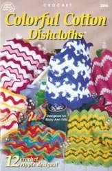 Pamphlet Colorful Cotton Dishcloths (American School of Needlework #2206) Book