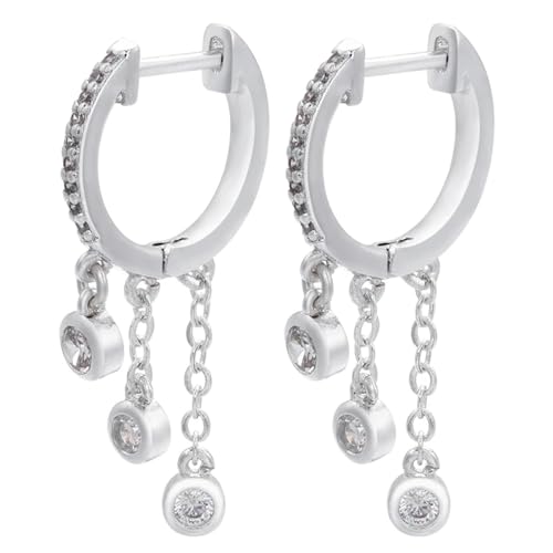 Boucles d'oreilles mariage à pampilles pour rayonner le jour J