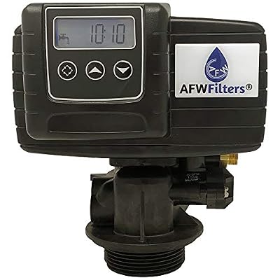 AFWFilters Fleck 5600SXT Water Softener Valve Digital Metered On Demand Replacement Head