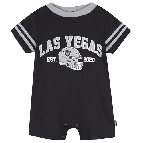 Image of Gerber NFL Unisex-Baby NFL Team Short Sleeve Romper