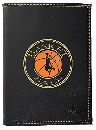 Syl'la Basket Petit Portefeuille Porte Monnaie Cartes Noir pour Homme