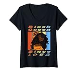 Photo Gallery donna 70th birthday black queen since 1952 african women 70 years maglietta con collo a v Photo Gallery donna 70th birthday black queen since 1952 african women 70 years maglietta con collo a v