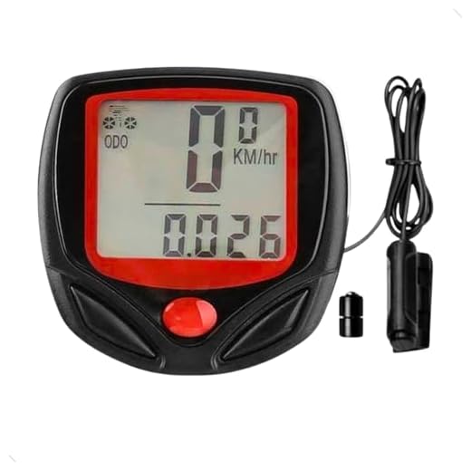 Velocimetro Ciclocomputador Digital De Bordo Bike Bicicleta c/Hodômetro Ciclismo com Visor Digital Mundo Compras