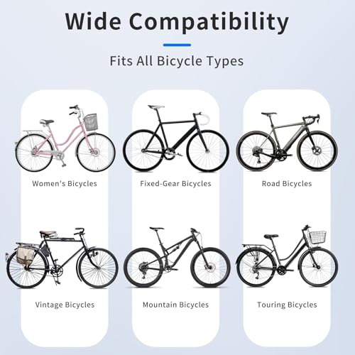 Funda para Bicicleta Impermeable Exterior - Diseño Tapered 82.7"x43.3" para Bicicletas de Montaña y Ruta, Protector contra Lluvia y UV con Elástico en el Dobladillo, Ligera Esencial para Commuters miniatura 6