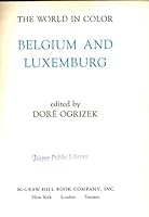 Belgium and Luxemburg B0007H5COK Book Cover
