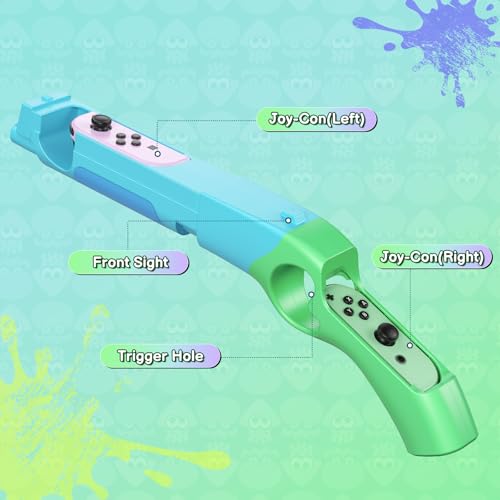 Image of FASTSNAIL Switch Shooting Gun Controller Grips for Nintendo Switch 1 /OLED