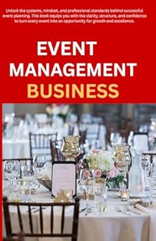 Paperback Event Management Business Book