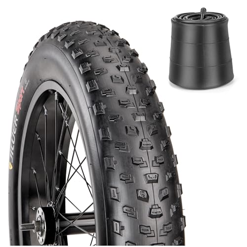 Pneu gros pneu 20 x 4 pouces pliable pour vélo électrique et fatbike