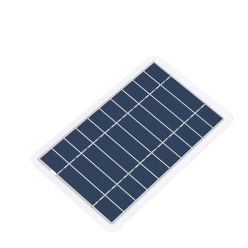 Panel solar portátil 5V 5W cargador USB impermeable para teléfonos móviles 5