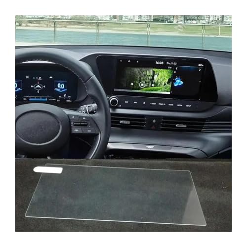 Verre trempé Hyundai Bayon protection écran GPS voiture dote d'une dureté 9H