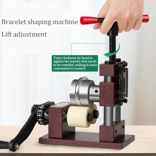 Machine à cintrer les bracelets et bijoux manuelle pour traitement des bagues