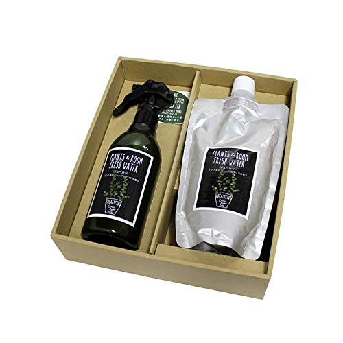 SPICE OF LIFE(スパイス) ヒノキ 天然 消臭 除菌 スプレー & 詰替 リフィル 2点セット ユーカリ 300ml+250ml 木曽檜 蒸留水 天然精油 日本製 YKLG5120C-SET