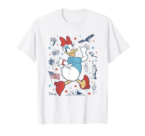 Disney Mickey and Friends Daisy Duck 4th of July T-Shirt
