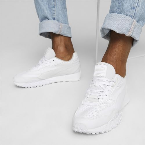 Image of Puma Unisex-Adult Blktop Rider Leather Sneaker