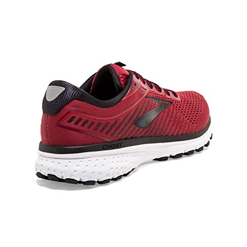 Brooks Brooks Mens Ghost 12 Running Shoe - Red/Biking Red/Black - D - 12.0