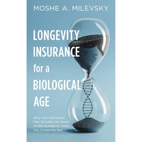 Longevity Insurance for a Biological Age Audiolibro Por Moshe Milevsky arte de portada