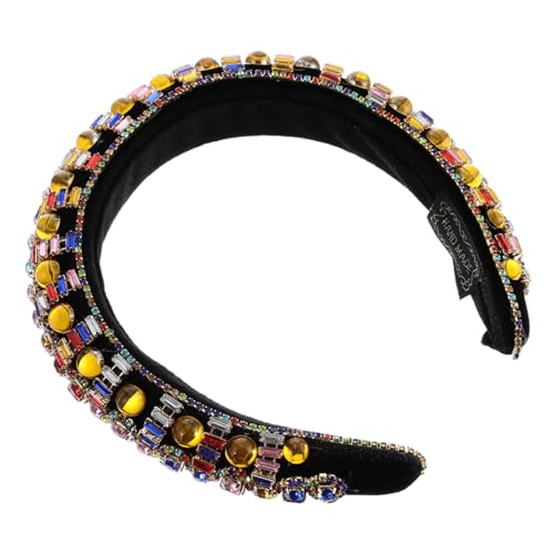 Bandeau à strass rétro de style baroque : le cadeau de fête scintillant parfait pour femme