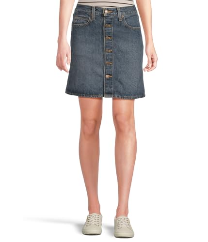 Levi's® Women's Retro Button Front, Eight Track Skirt