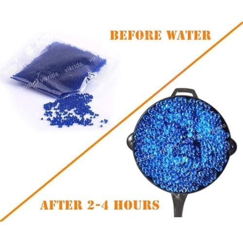 Image of Vikrida Small Balls Blaster Gun & Foam Blaster Gun for Adults with 1000 Small Balls | Range Up to 65 ft | Rechargeable Battery