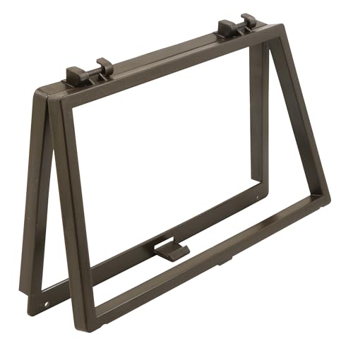 Make-2-Fit PL 14699 Wicket, 6-1/8 In. x 10-1/8 In., Bronze Plastic (Single Pack)