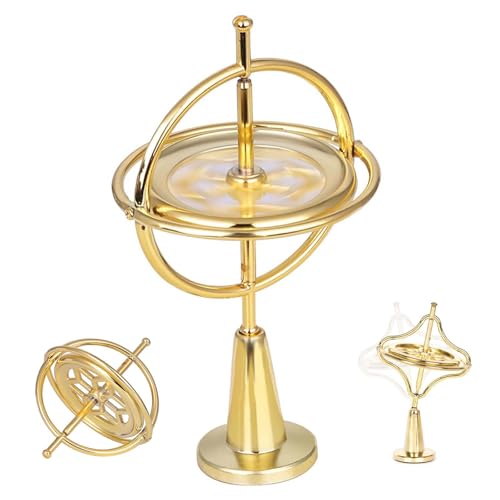 Chuppinz Desktop Floating Gyroscope Stress Relief Toy (Golden) - Image 2