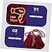 VALICLUD 2 PCS Hair Dryer Drawstring Bag Soft Storage Pouch for Home Hotel Compact Hair Dryer Organizer Durable and Washable for Travel and Guest Rooms