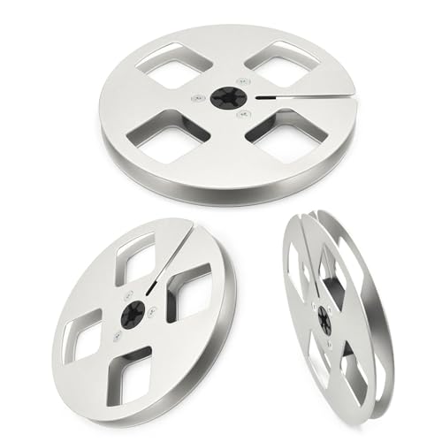 Bobines en aluminium à 4 trous 12,7 cm avec vis amovibles - 7