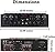 Home Theater System Kit with 1000 Watts 4-Chanel Bluetooth Receiver & 8 Qty 6.5" 200 Watts in-Wall in-Ceiling Speakers of 2-Way Stereo Sound with Woofer/Tweeter, Flush Design by Technical Pro