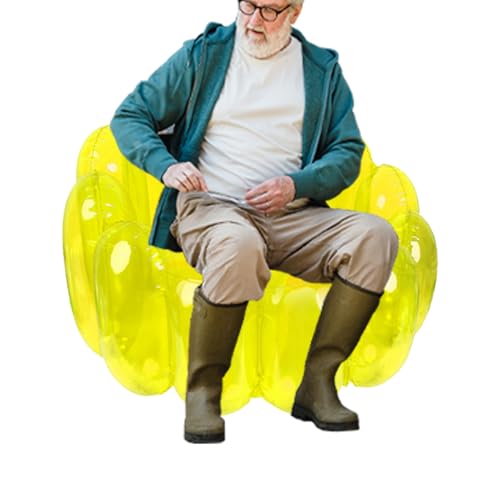 Bohany Sillas hinchables para adultos, sofá inflable para camping, sofá de aire, sofá de aire para exterior, puf para piscinas, fiestas al aire libre,