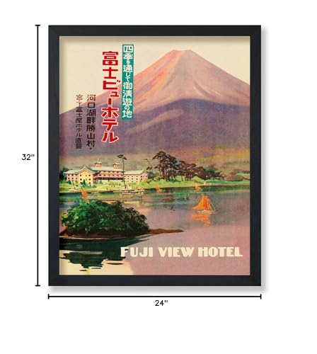 Poster Master PM000316-24X32 Travel Poster - Fuji View Hotel In Japan thumb #6
