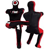 Stylso 柔道 ダミー人形 グラップリングダミー 格闘技 レスリング 詰め物なし ブラック・座位ポジション（日本正規品） (ブラック, 5フィート（約152cm）)