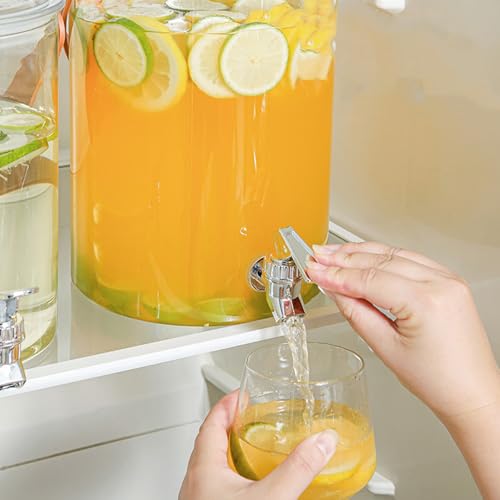 Plastic Beverage Dispenser With Spigot&Filter, Drink Dispensers For Parties - image 5