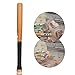 TargetEvo Natural Wood Baseball Bat Outdoor Sports Slugger Wooden Bat Self Defense Rounder Bat 21