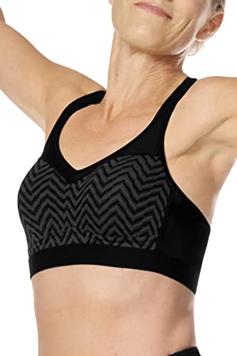 Amoena Womens Jolie Wire-Free Mastectomy Seamless Pocketed Sports Bra3