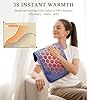 InVarme Far Infrared Heating Pads: Extra Large Electric Pad for Back - Soft and Warmth Graphene for Grandparents - Machine Washable 8 Heat Settings & 4H Auto-Off 12" x 24"