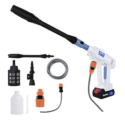 Lavadora de alta presión inalámbrica portátil 1,2 Mpa 4 en 1 Boquilla 1,5 Ah Jet Washer Lavadora de alta presión eléctrica para terraza, coche, jardín Cover