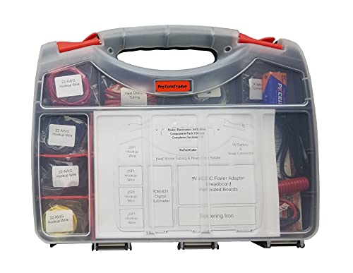 Make: Electronics Third Edition Kit 1 Deluxe - Beginner, Intermediate, & Advanced (Teen - Adult)...