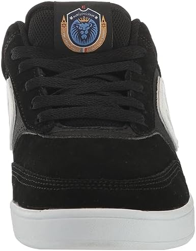 Etnies Men's The Aurelien Low Top Skate Shoe, Black/White, 10.5 | Image 1
