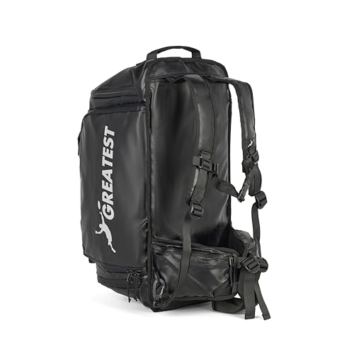 GREATEST Ultimate Bag 60 Liter - #1 World's Ultimate Frisbee Bag. Built in Insulated Cooler Compartment and Organization System. Also Perfect Sports Duffel Bag for Other Outdoor Sports (SILVER)