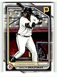 2024 Bowman Draft #BD-124 Bralyn Brazoban Pittsburgh Pirates Official Baseball Card in Raw (NM or Better) Condition