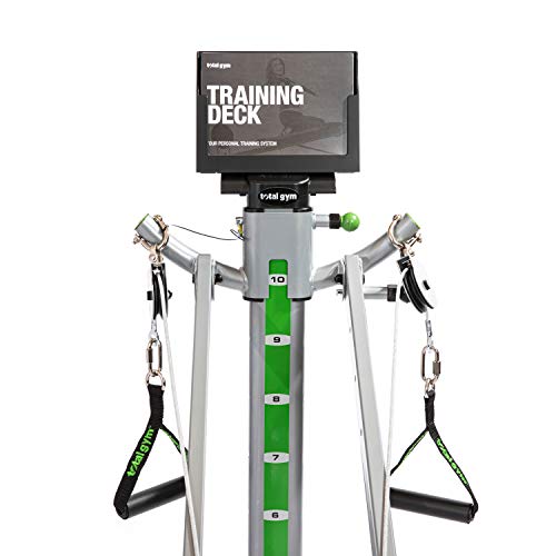 Total Gym APEX G5 Versatile Indoor Home Workout Total Body Strength Training Fitness Equipment with 10 Levels of Resistance and Attachments