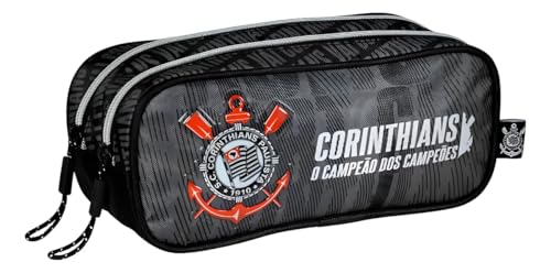 Estojo Duplo Escolar Corinthians R