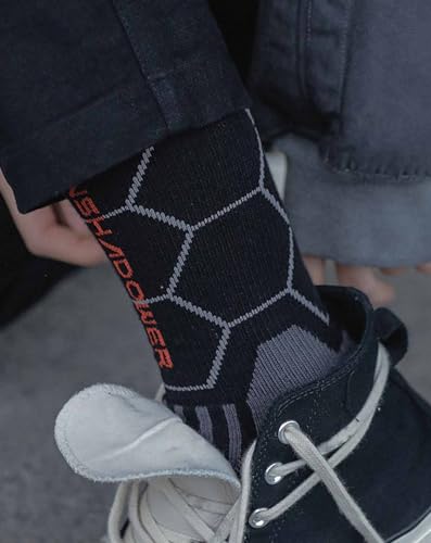 MFCT Techwear Fashion Breathable Crew Socks for Men Size 7-124