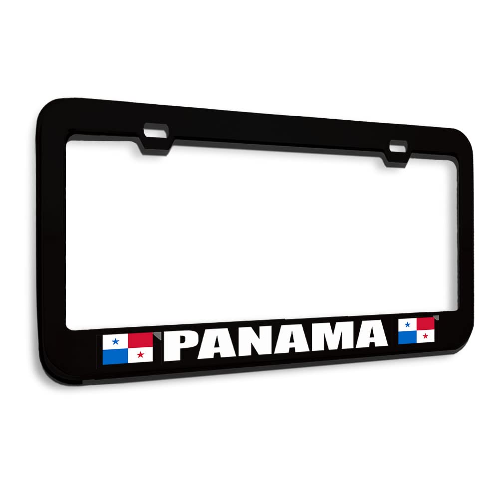 Speedy Pros Metal License Plate Frame Armenia Armenian Flag Country Car Accessories White 2 Holes