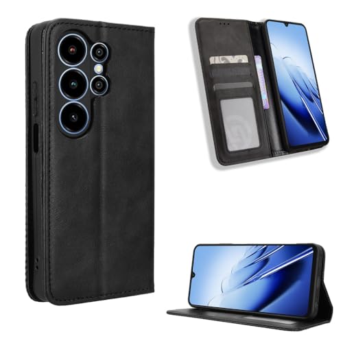 Kukoufey Blackview Wave 10 �P�[�X�J�o�[ PU ���U�[ �t���b�v �t�H�� �ی�J�o�[ Blackview Wave 10 �Ή� �P�[�X �u���b�N