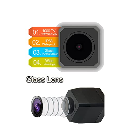 Image of Vlicevrn HD Full Vehicle Car Rear View Camera Dynamic Trajectory Tracks Line Night Vision Backup Parking Camera for Nissan Versa Tiida Livina Pulsar Latio Fairlady Z 350Z 370Z GT-R (R35) Leaf
