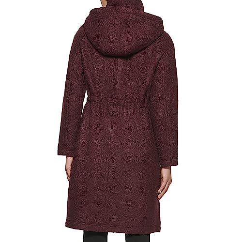 Kenneth Cole Women's Full Length Maxi Hooded Wool Coat4
