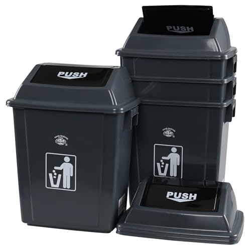 Caneca de Basura Pequeña de 5 Galones con Tapa Basculante miniatura 2